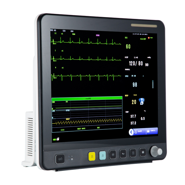 Veterinär-Touchscreen-Multiparameter-EKG-Monitor VE15