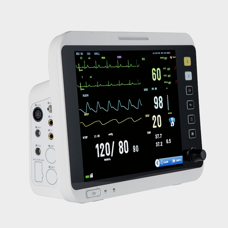 Tragbarer 12,1-Zoll-Veterinär-Multiparametermonitor VM12B